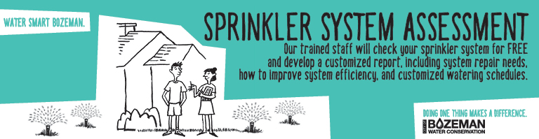 Our trained staff will check your sprinkler system for free and develop a customized report which includes repair or adjustments needed to improve water efficiency