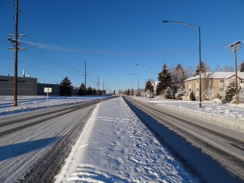 College to Huffine Trail
