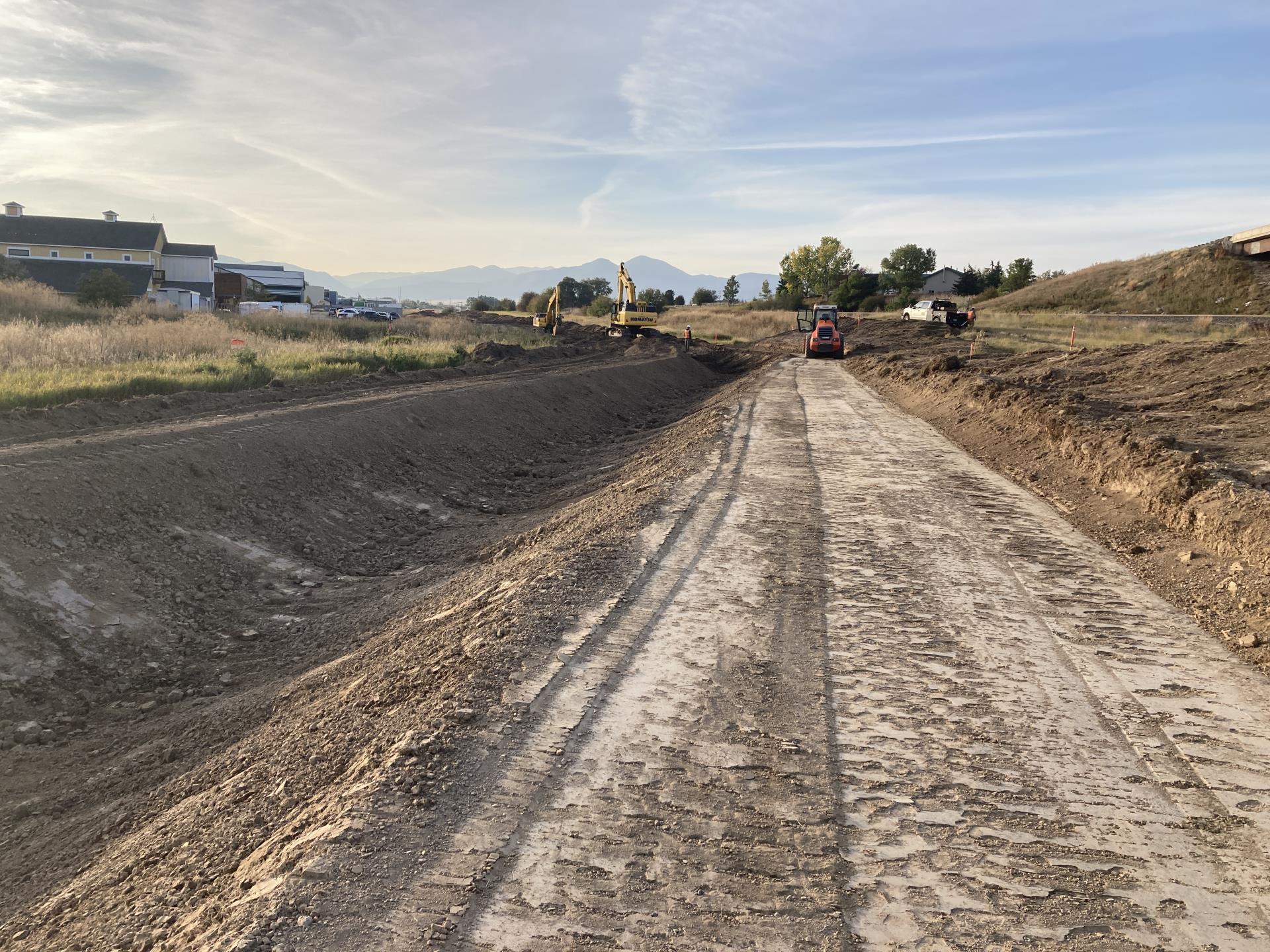 Regrading Manley Ditch
