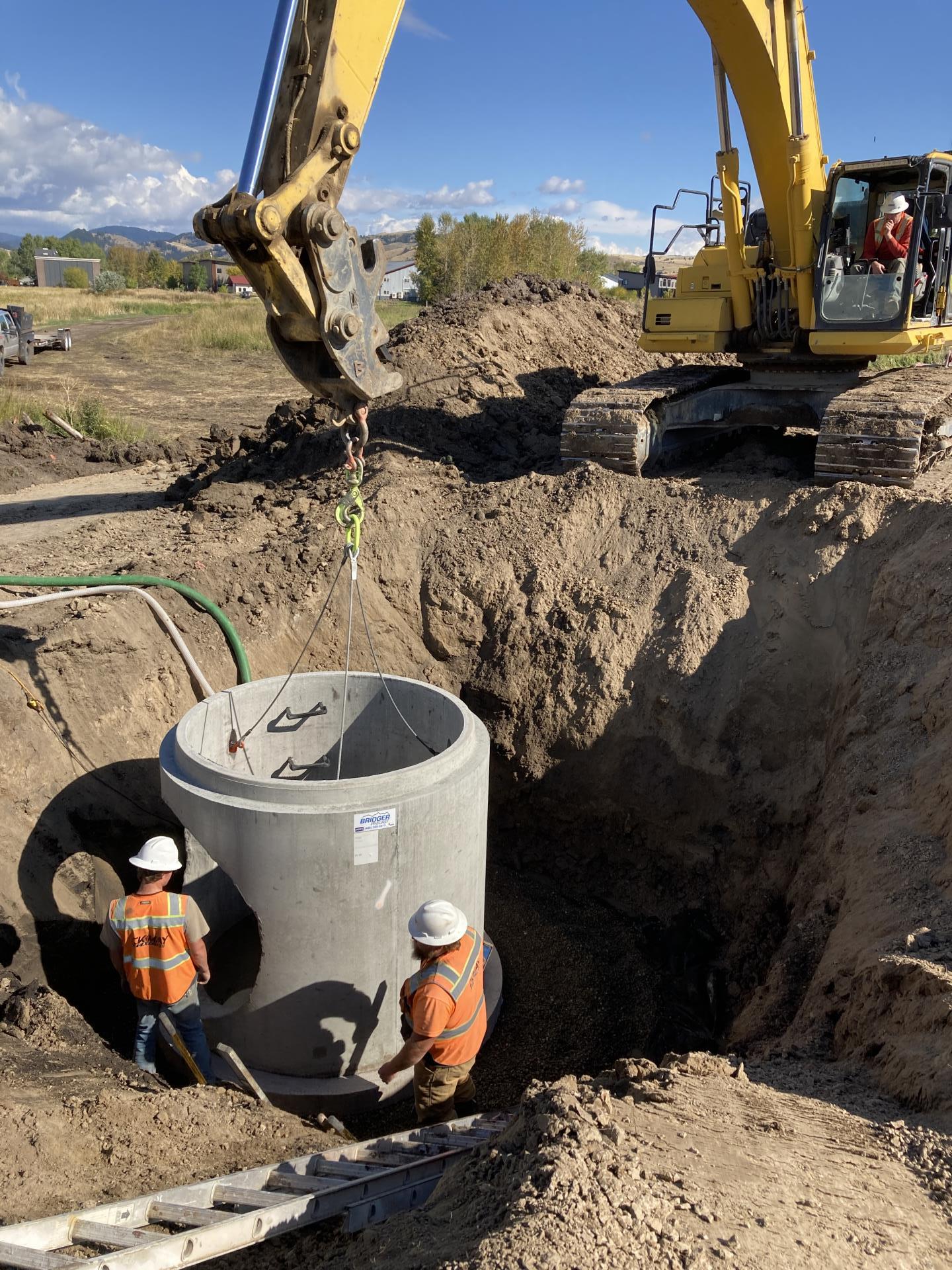 Setting Drop Structure