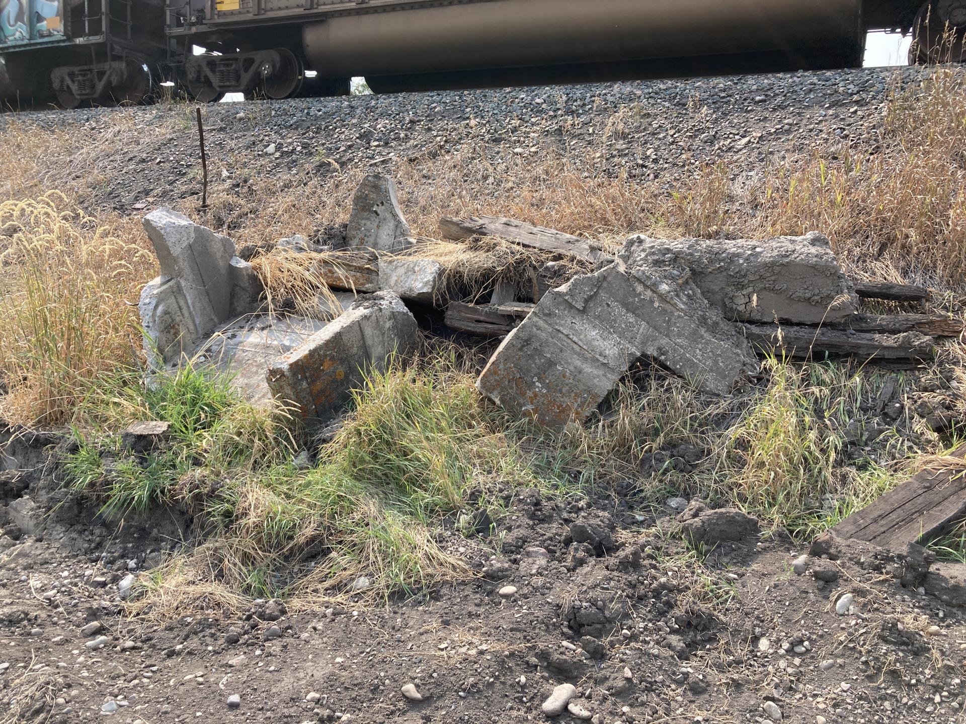 Obstructed Manley Ditch Culvert