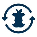 Compost Icon (blue)